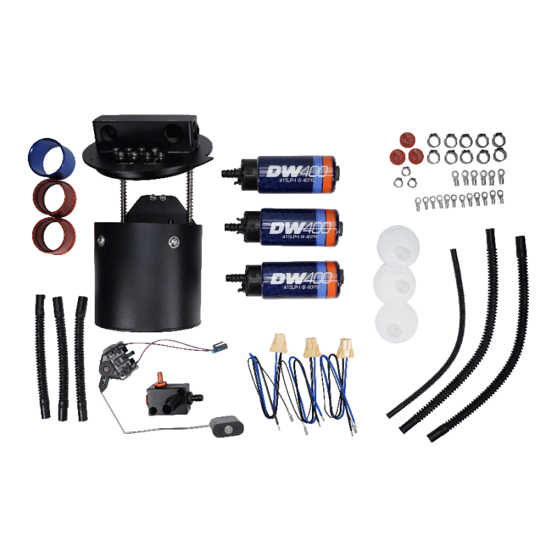 DeatschWerks X3 Series Fuel Pump Module w/ Triple DW400 Fuel Pumps for 2011-2024 Ford Mustang