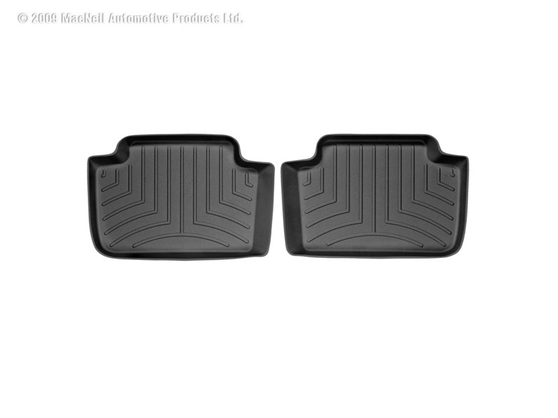 WeatherTech 04+ BMW X3 Rear FloorLiner - Black