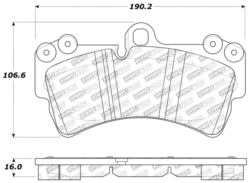 StopTech Performance Porsche Brake Pads