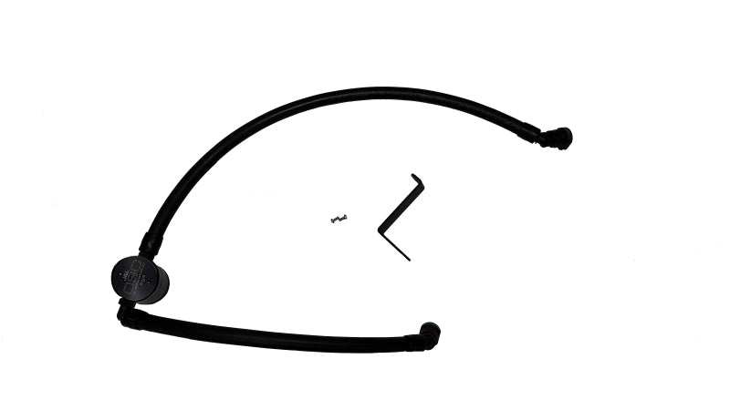 J&L 2025 Ford Bronco Sport/ 23-25 Ford Escape Oil Separator 3.0 PCV Side - Black Anodized