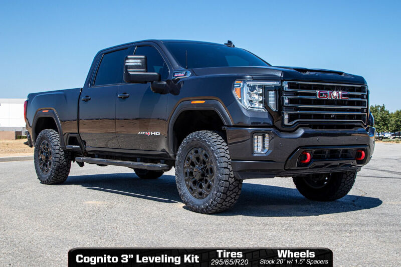 Cognito 20-24 Chevy/GMC Silv/Sierra 2500/3500 HD 2WD/4WD 3in Elite Leveling Kit w/ Elka 2.5 RR