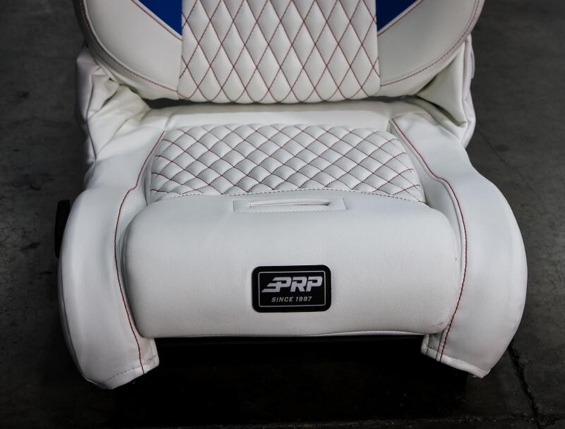 PRP EnduroDaily Reclining Suspension Seat - Black/Teal Tweed - Passenger