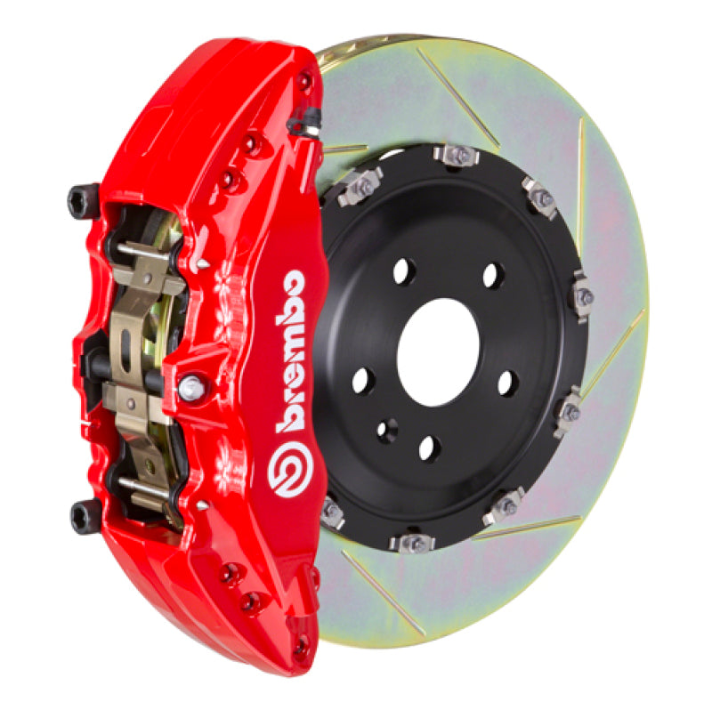 Brembo 20+ 992 C2S/992 C4S (Excl PSCB/PCCB) Fr GT BBK 6Pis Cast 380x34 2pc Rtr Slot Type1-Red