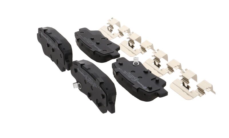 Brembo OE 2017 Hyundai Elantra/18-22 Ioniq/18-19 Sonata/16-17 Veloster Low-Met Brake Pad - Rear