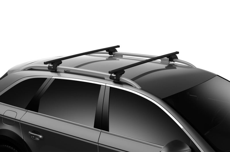 Thule SquareBar 108 Load Bars for Evo Roof Rack System (2 Pack / 43in.) - Black