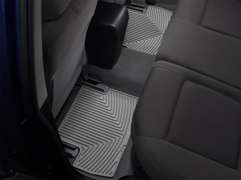 WeatherTech 06-13 Lexus IS Rear Rubber Mats - Grey