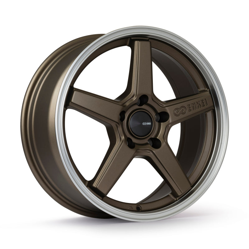 Enkei Quasar 17x7.5 5x114.3 40mm Offset Gloss Bronze Wheel