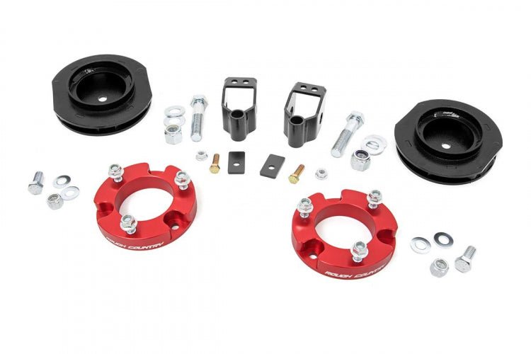Rough Country Leveling Kit 2" for 2010-2023 Toyota 4Runner (Red or Silver)