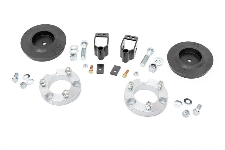Rough Country Leveling Kit 2" for 2010-2023 Toyota 4Runner (Red or Silver)