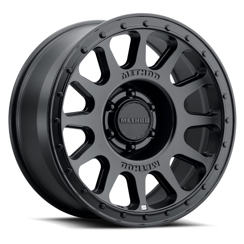 Method MR709 HD Bead Grip 20x 9in / ET12 / 6x5.5 BP / 106.25mm Bore - Black Wheel