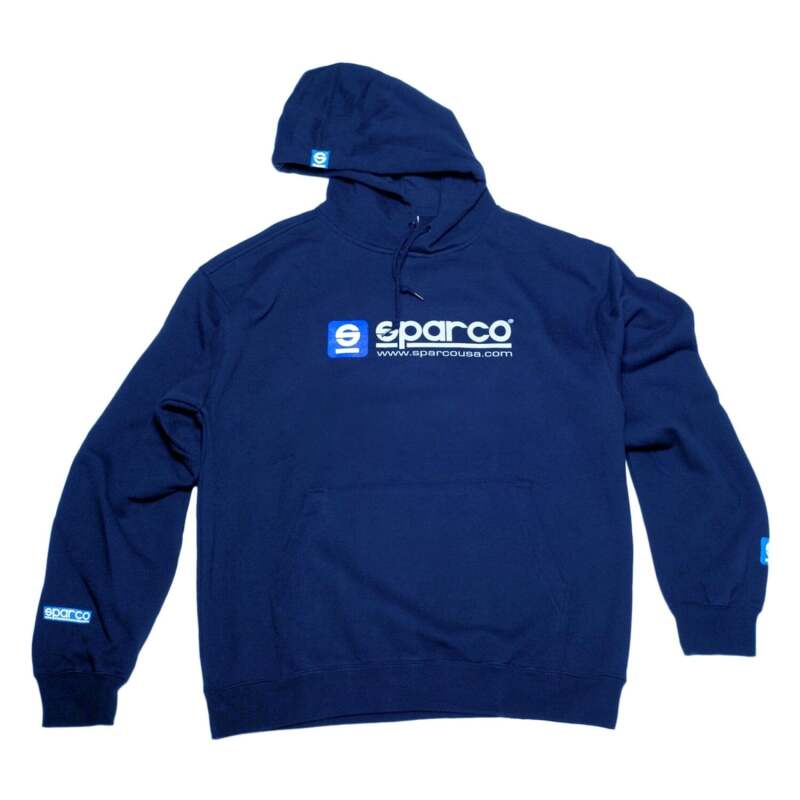 Sparco Sweatshirt Hooded WWW Royal MED