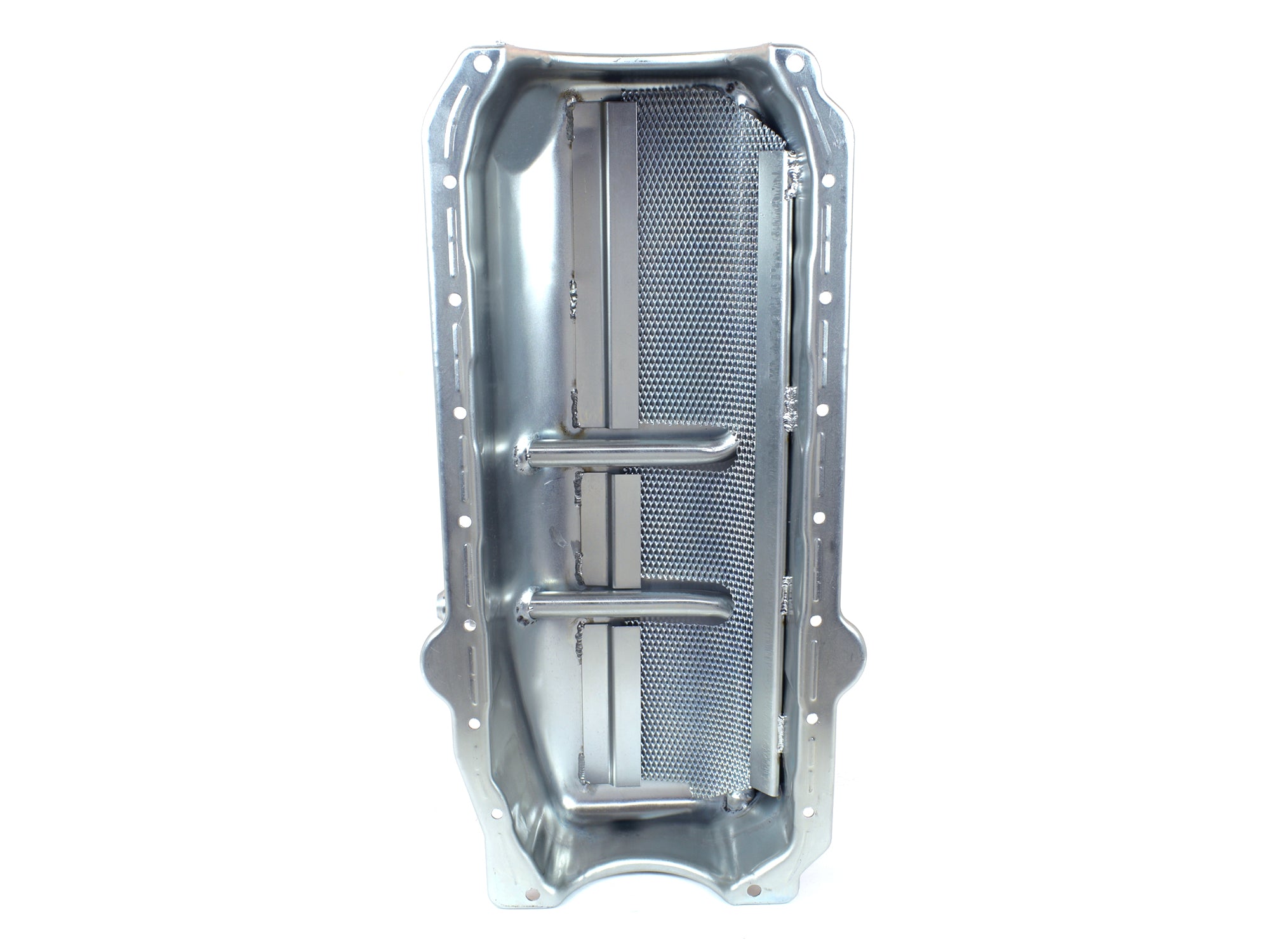 Canton 12-103 Oil Pan Small Block Chevy Pre-85 Dry Sump W Left Side Pickup Exits