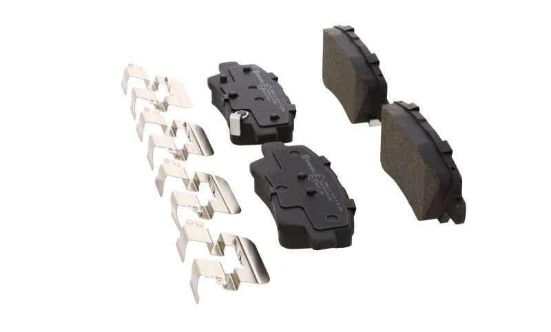 Brembo OE 2017 Hyundai Elantra/18-22 Ioniq/18-19 Sonata/16-17 Veloster Low-Met Brake Pad - Rear