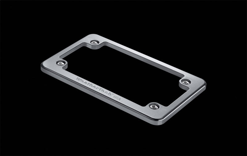 WeatherTech Billet Plate Frames - Silver