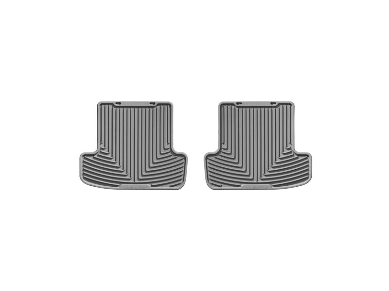 WeatherTech 10+ Mercedes-Benz E-Class Coupe Rear Rubber Mats - Grey