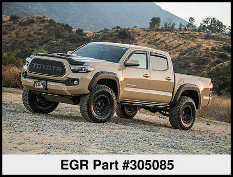 EGR 16-17 Toyota Tacoma Superguard Hood Shield - Matte (305085)