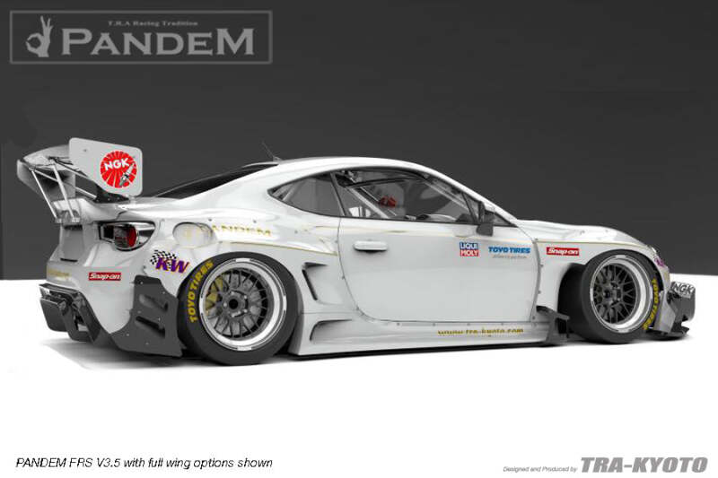 GReddy Scion FR-S Pandem Wide Body V3 Front Fenders