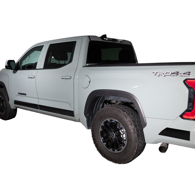 Putco 22-24 Toyota Tundra CrewMax (4.5in Tall 5 Pcs) Black Platinum Rocker Panels