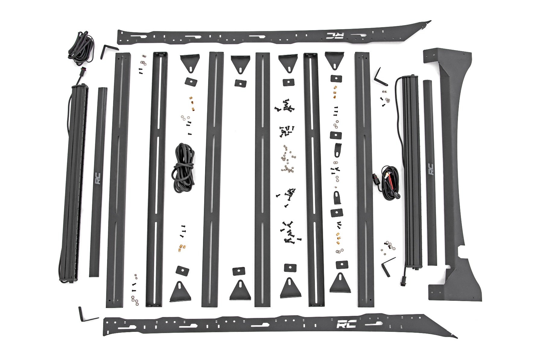Rough Country Low Profile LED Roof Rack for 2015-2018 F-150