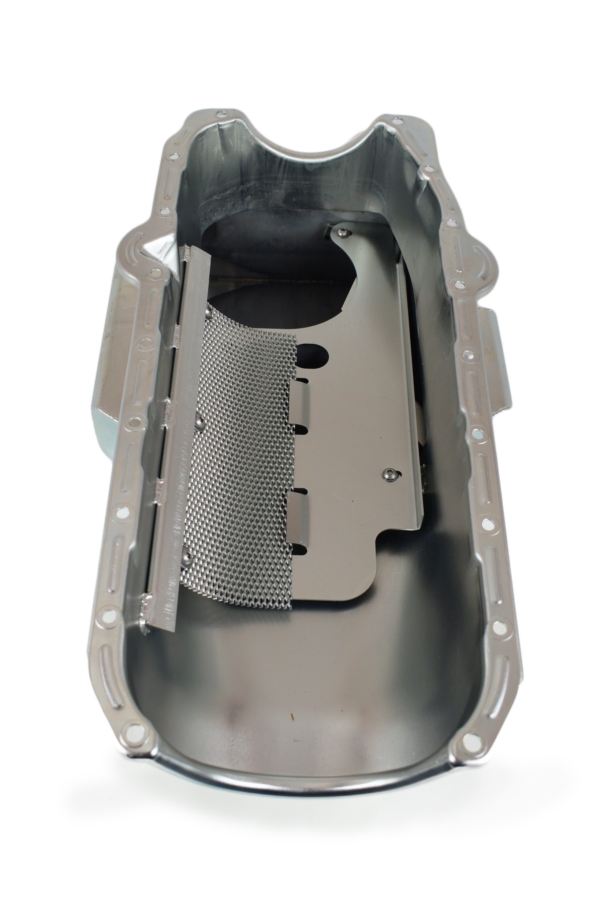 Canton 15-250M Oil Pan For Small Block Chevy G Body Road Race R/H Dipstick
