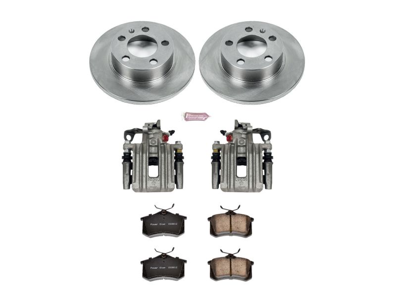 Power Stop 00-10 Volkswagen Beetle Rear Autospecialty Brake Kit w/Calipers