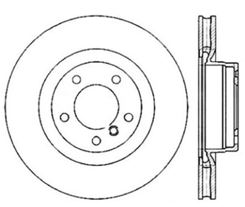 StopTech Drilled Sport Brake Rotor