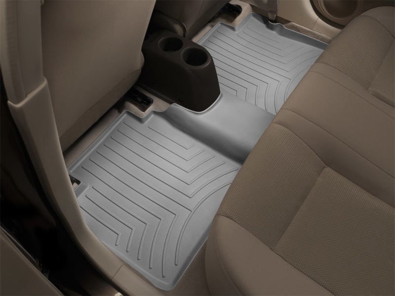 WeatherTech 2011+ Jaguar XJ Series Rear Floorliner - Grey (Fits Long Wheelbase Models)