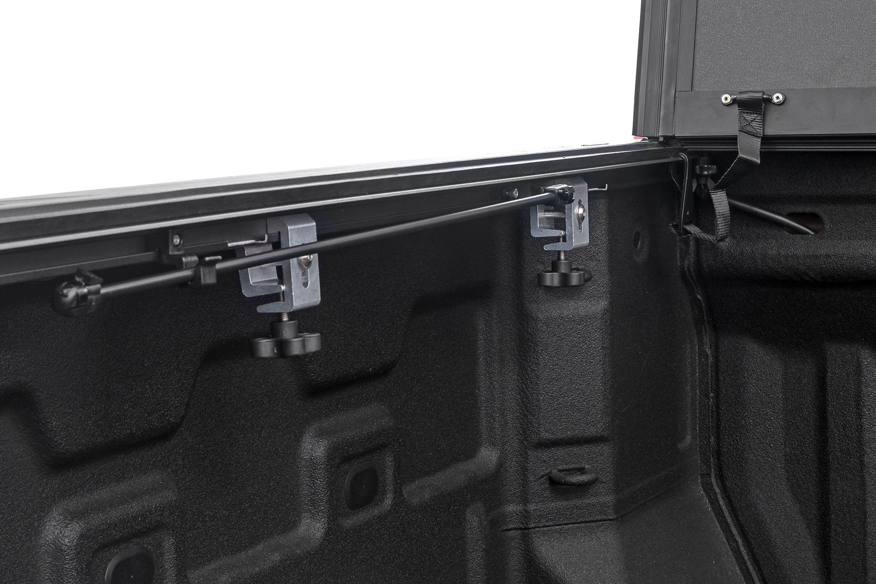 Rough Country 49120580 Tri Fold Aluminum Hard Tonneau Cover for 2019-2024 Silverado Sierra 1500