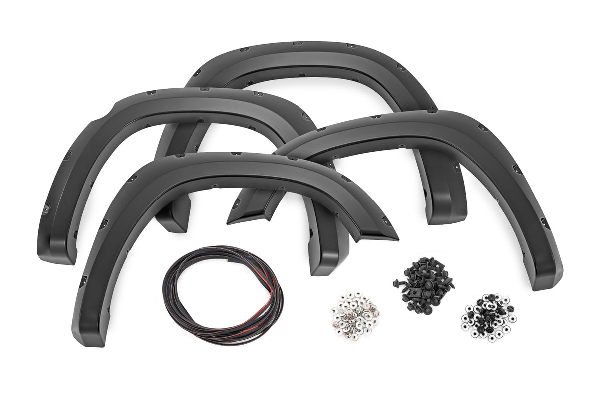 Pocket Fender Flares | PRV Delmonico Red | Ram 1500 2WD/4WD (2019-2024)