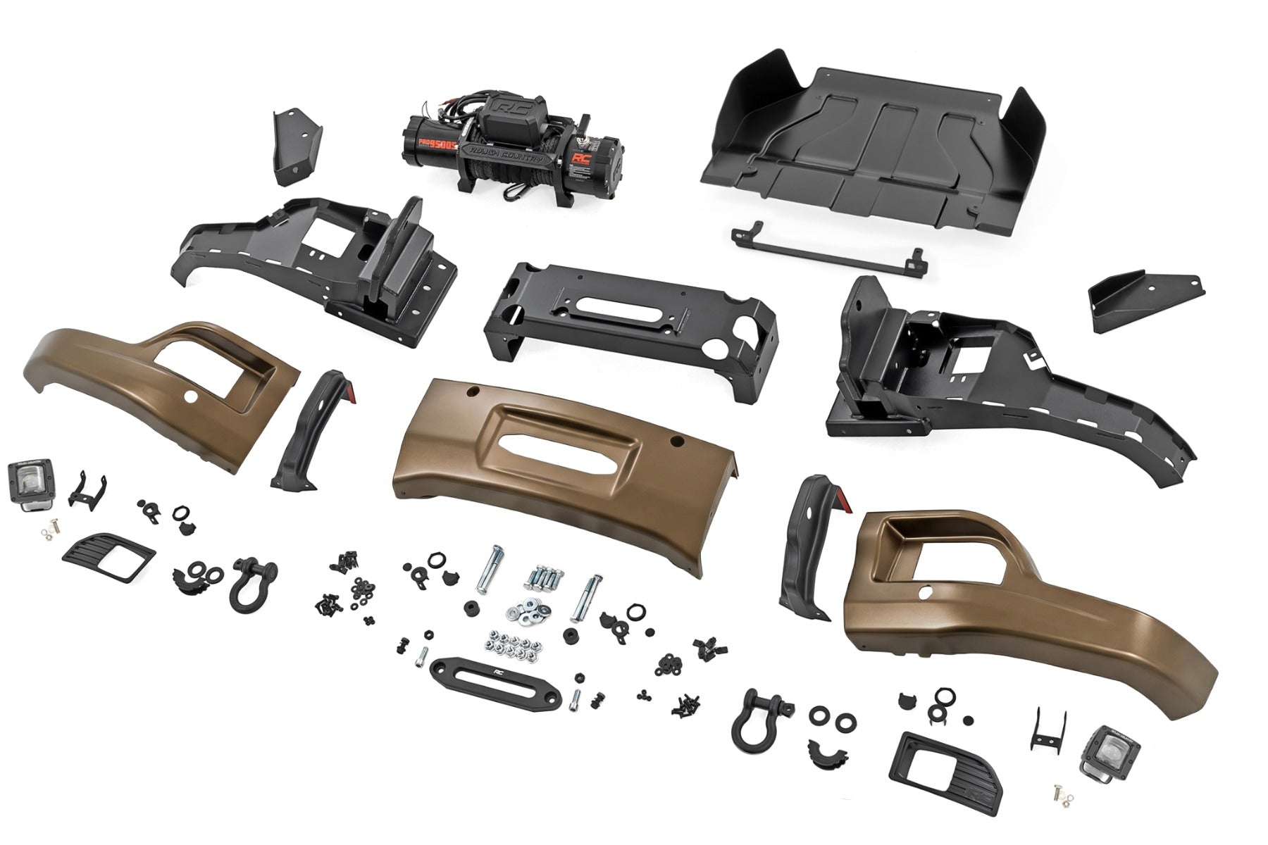 Front FXS Bumper | 12000S | GXN Harvest Bronze | Chevy Silverado 1500 (23-26)