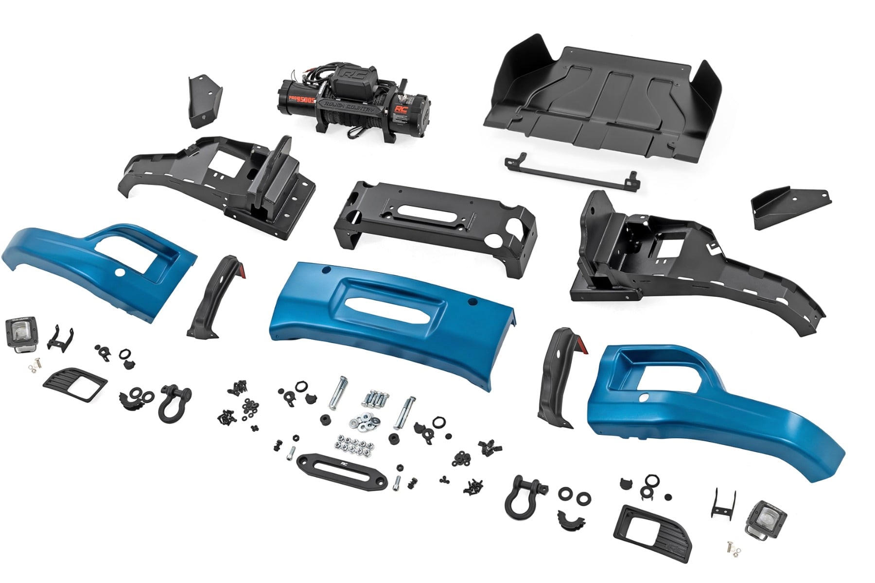 Front FXS Bumper | 12000S | GXP Lakeshore Blue | Chevy Silverado 1500 (23-26)