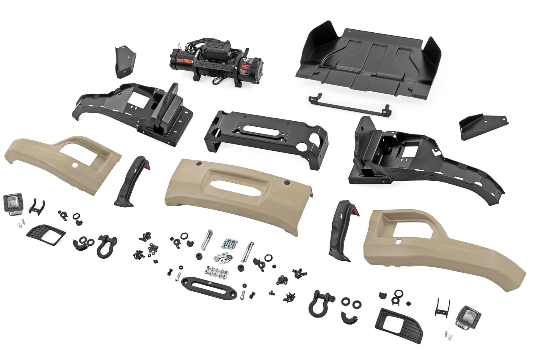 Front FXS Bumper | 12000S | GTL Sand Dune | Chevy Silverado 1500 (23-26)