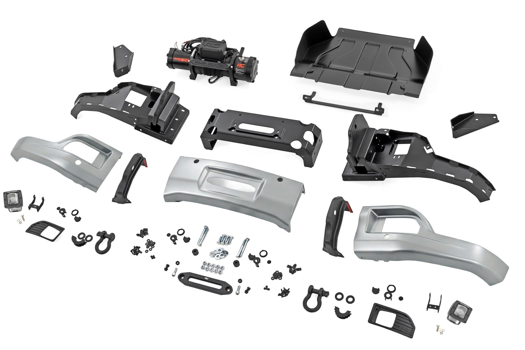 Front FXS Bumper | 12000S | GAN Silver Ice Metallic | Chevy Silverado 1500 (23-26)