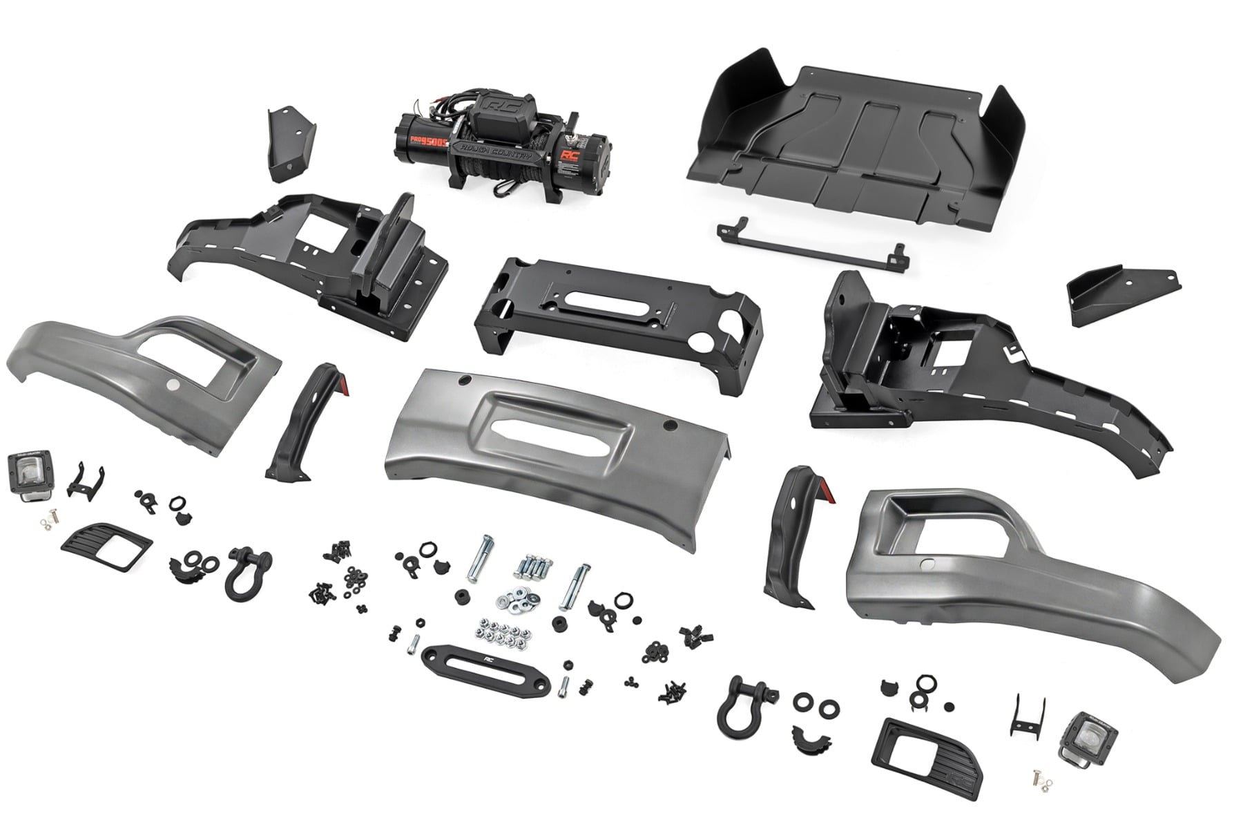 Front FXS Bumper | 12000S | GXD Sterling Grey Metallic | Chevy Silverado 1500 (23-26)