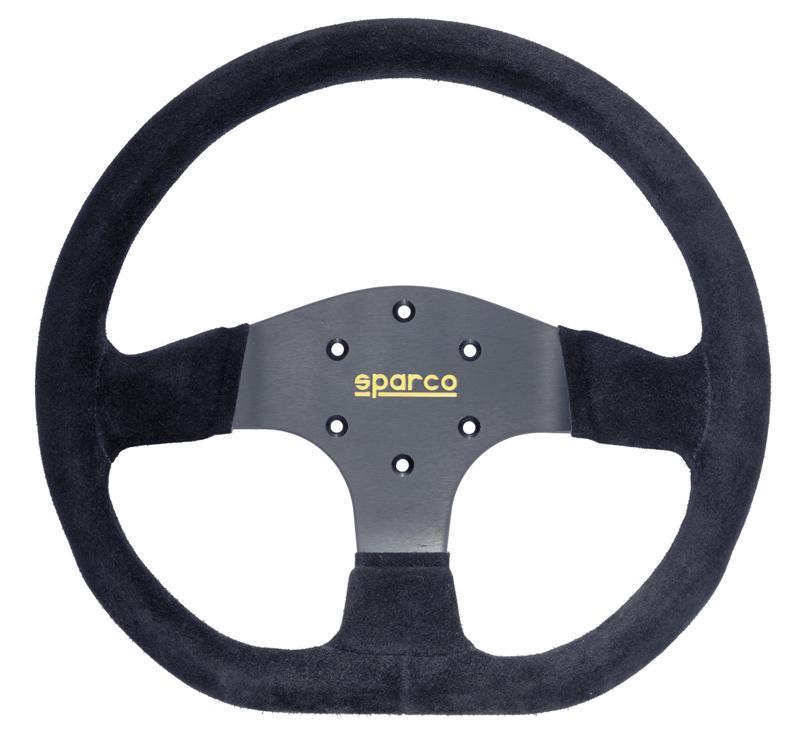 Sparco Strwhl 353 Suede Black (NO HORN INCLUDED)