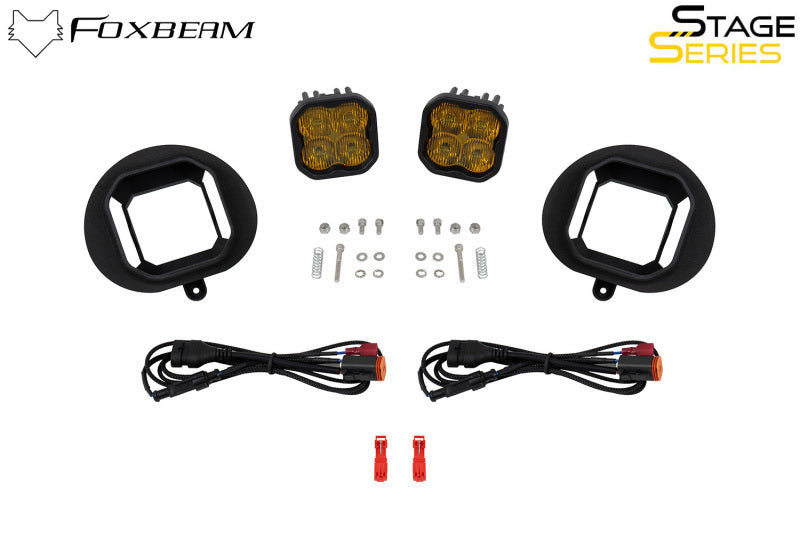 Diode Dynamics 06-09 Toyota 4Runner SS3 Type TR SAE Fog Light Kit - ABL White