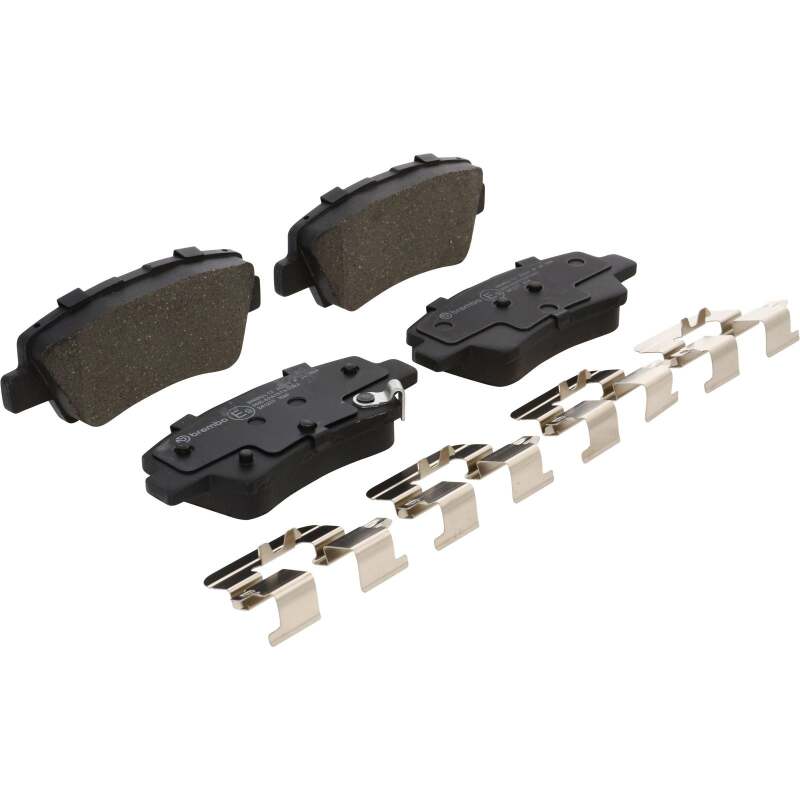 Brembo OE 2017 Hyundai Elantra/18-22 Ioniq/18-19 Sonata/16-17 Veloster Low-Met Brake Pad - Rear