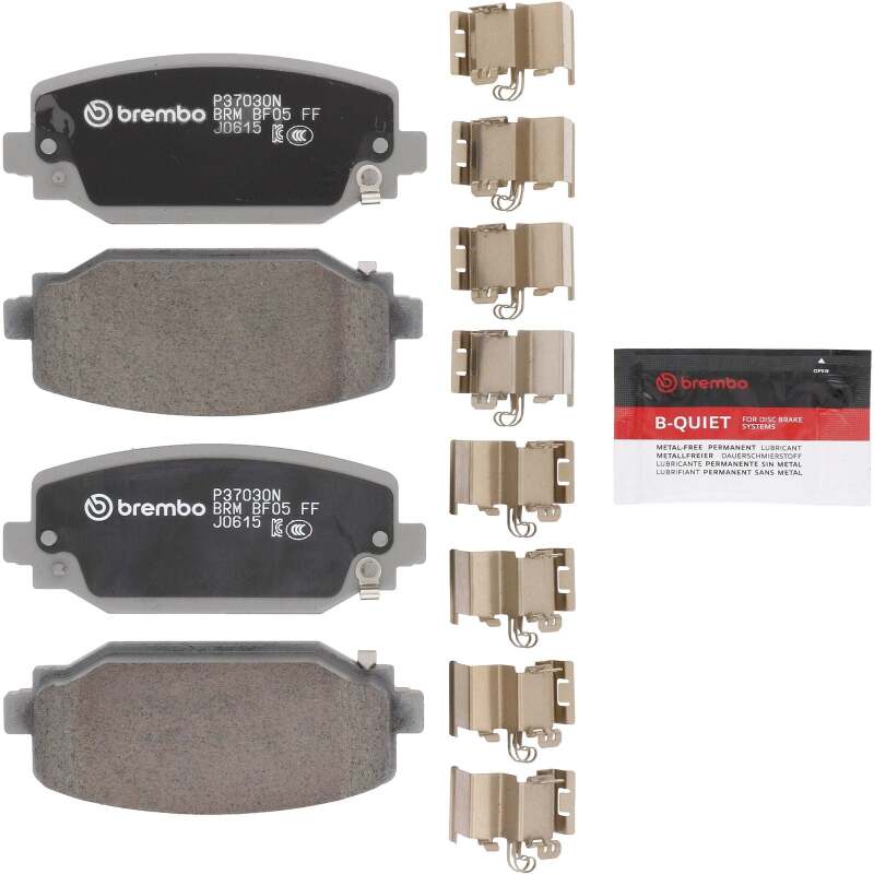 Brembo OE 22-23 Jeep Grand Cherokee/21-23 Grand Cherokee L PRIME Ceramic Brake Pad - Rear