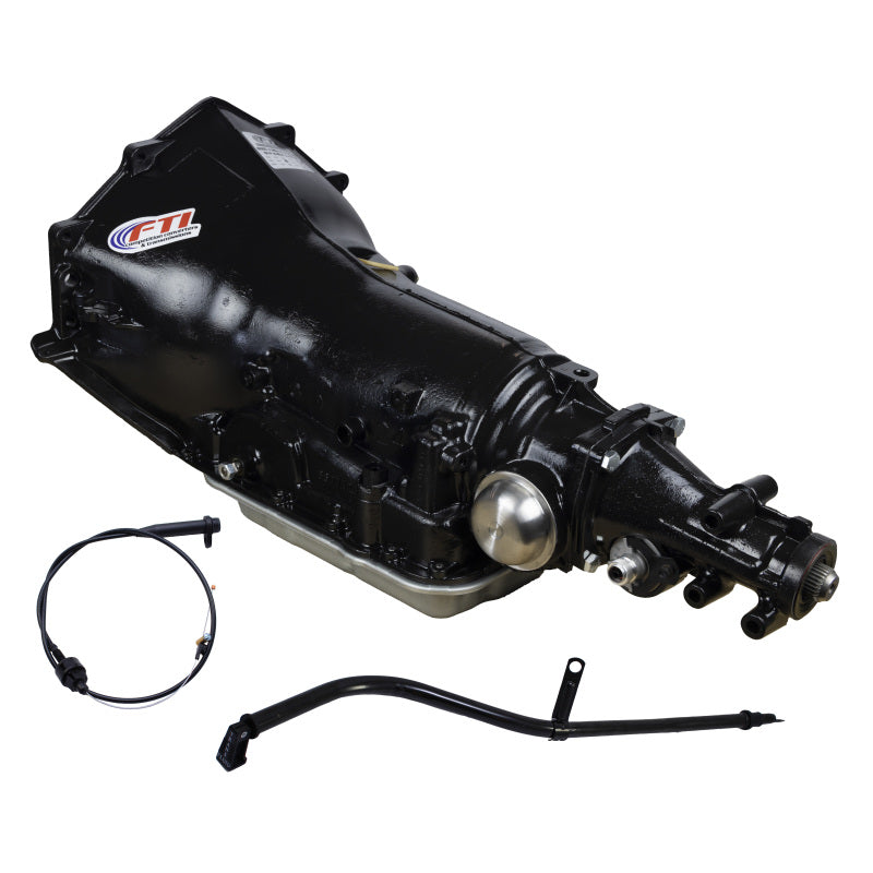 FTI 700R4 Transmission - Level 2 - 450HP Rated - Chevy Bell - Includes Holley Carb Adapter