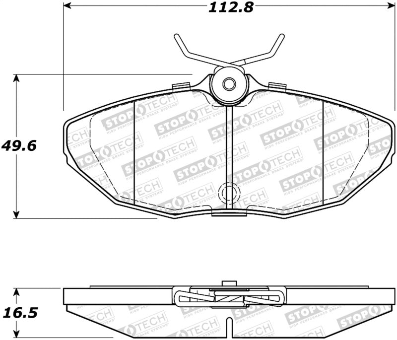 StopTech Street Brake Pads