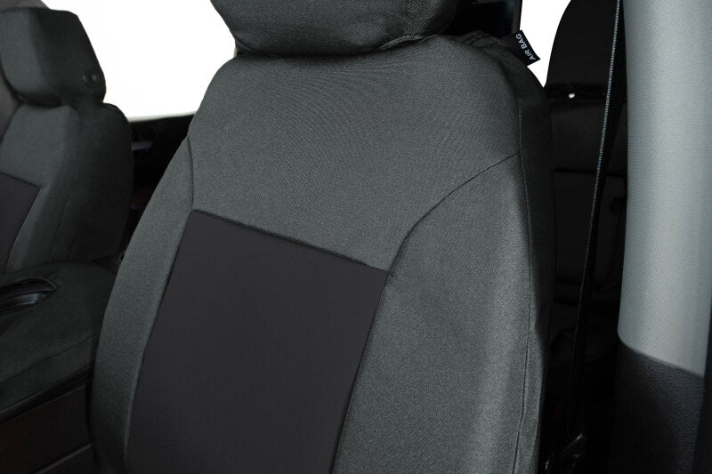 Covercraft 23-24 Ford SuperDuty Endura PrecisionFit Custom Front Row Seat Covers - Charcoal/Black