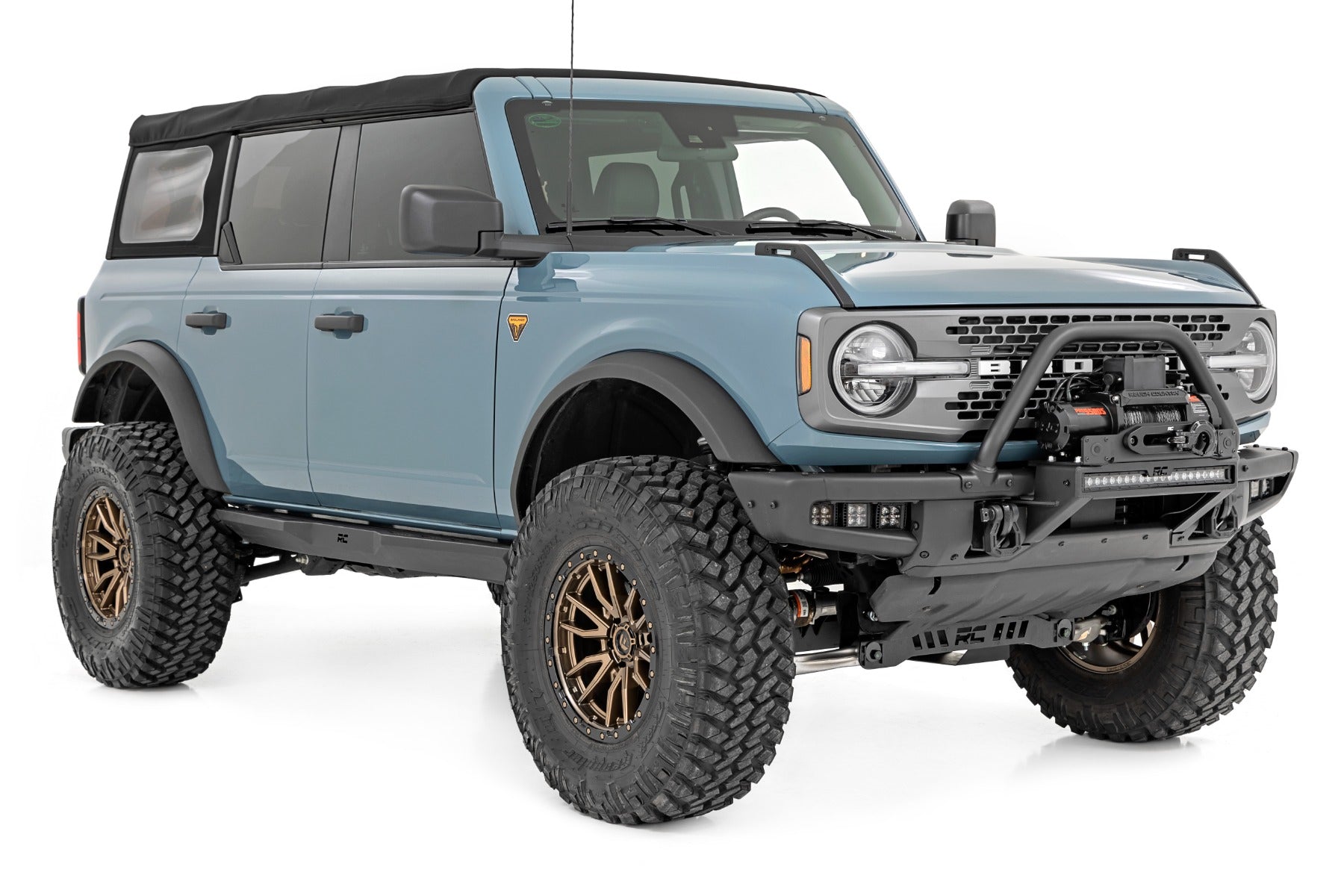 High Winch Mount | All Models | 12000S | Ford Bronco 4WD (2021-2026)