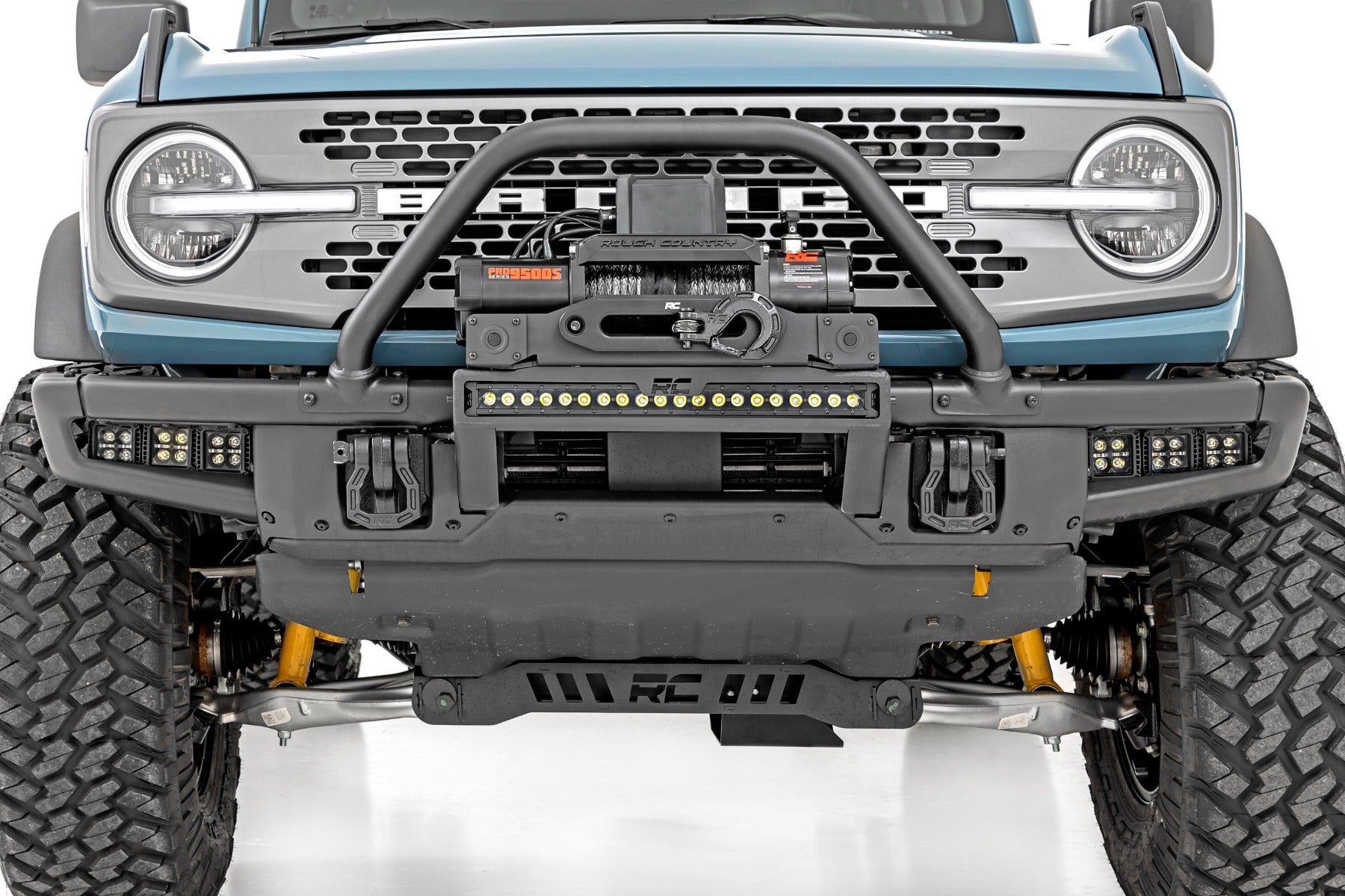 High Winch Mount | All Models | Ford Bronco 4WD (2021-2026)