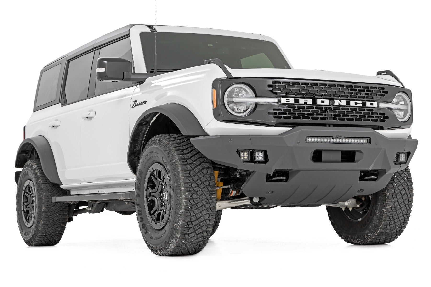 Front Bumper | Modular | Full Wings | Flood | Fog | Ford Bronco 4WD (21-26)