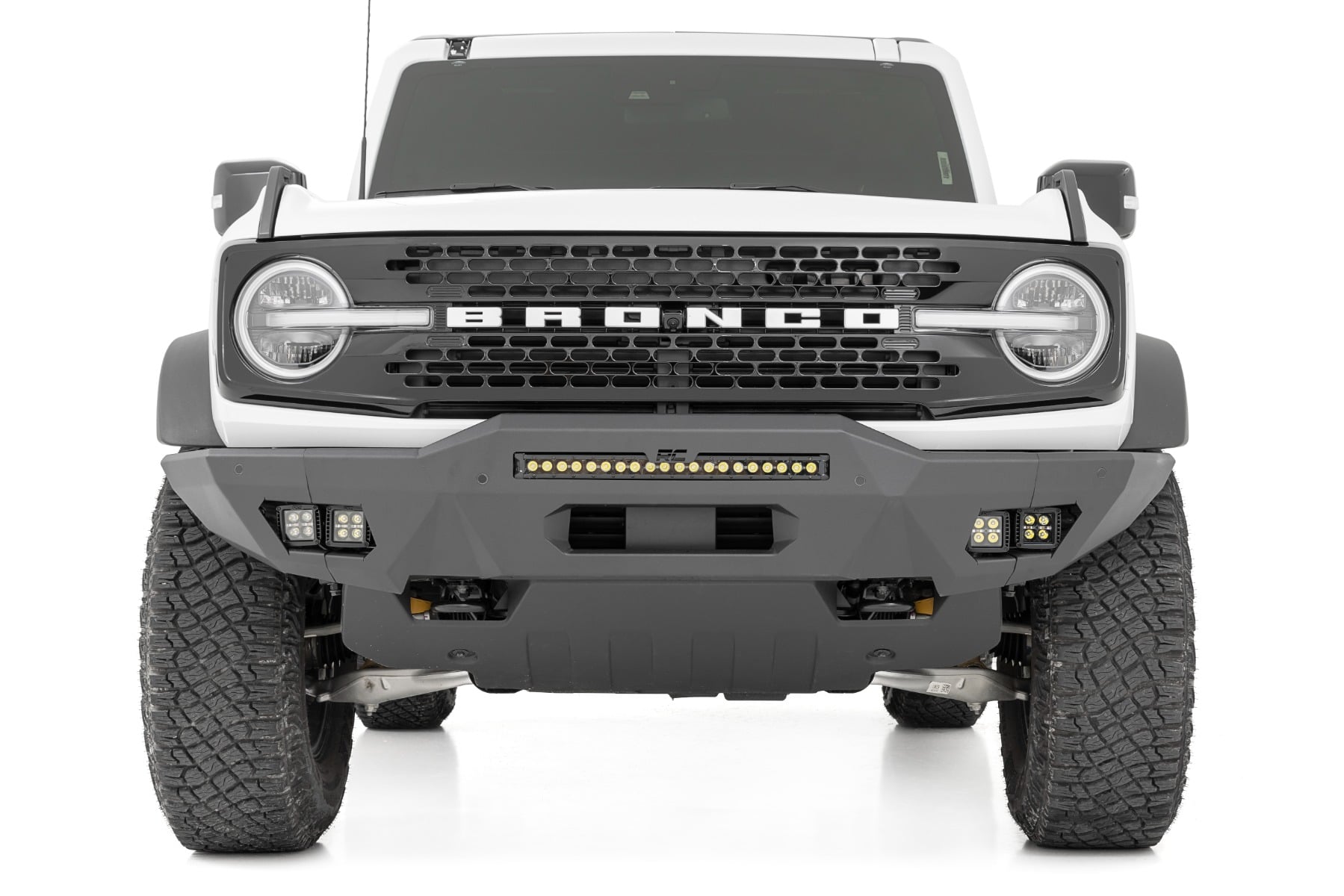 Front Bumper | Modular | Full Wings | Ford Bronco 4WD (2021-2026)