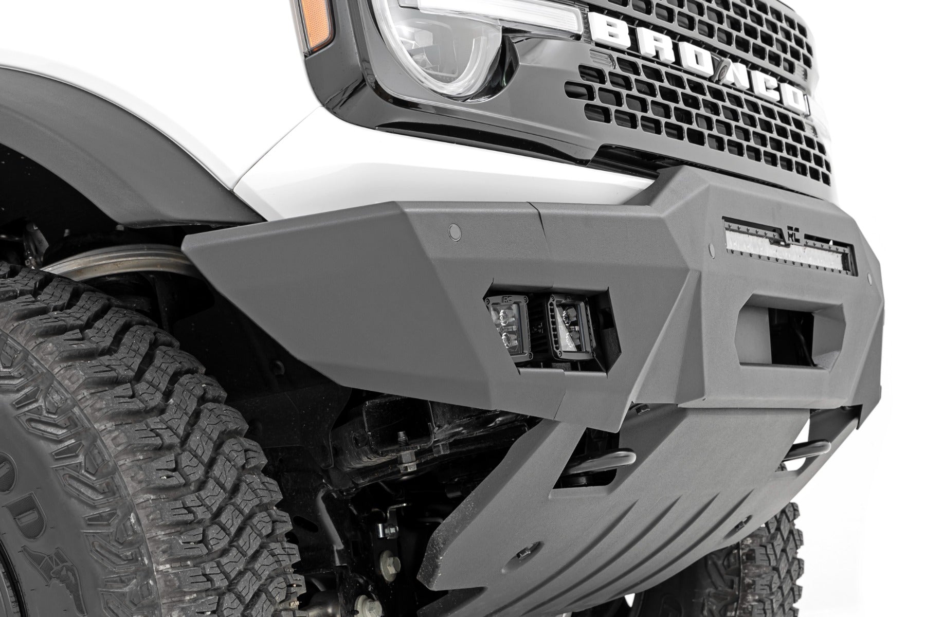 Front Bumper | Modular | Full Wings | Ford Bronco 4WD (2021-2026)
