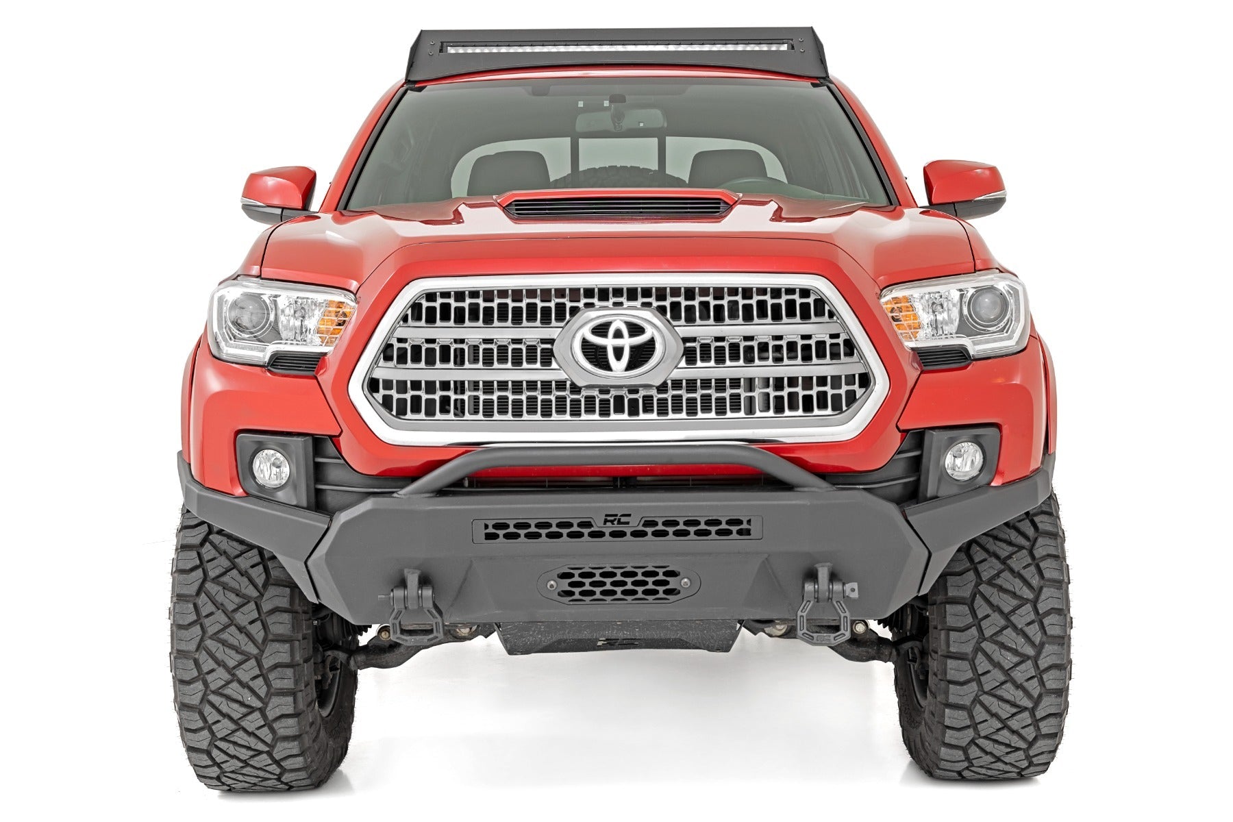 Rough Country Low Profile LED Roof Rack for 2005-2023 Toyota Tacoma 2WD / 4WD