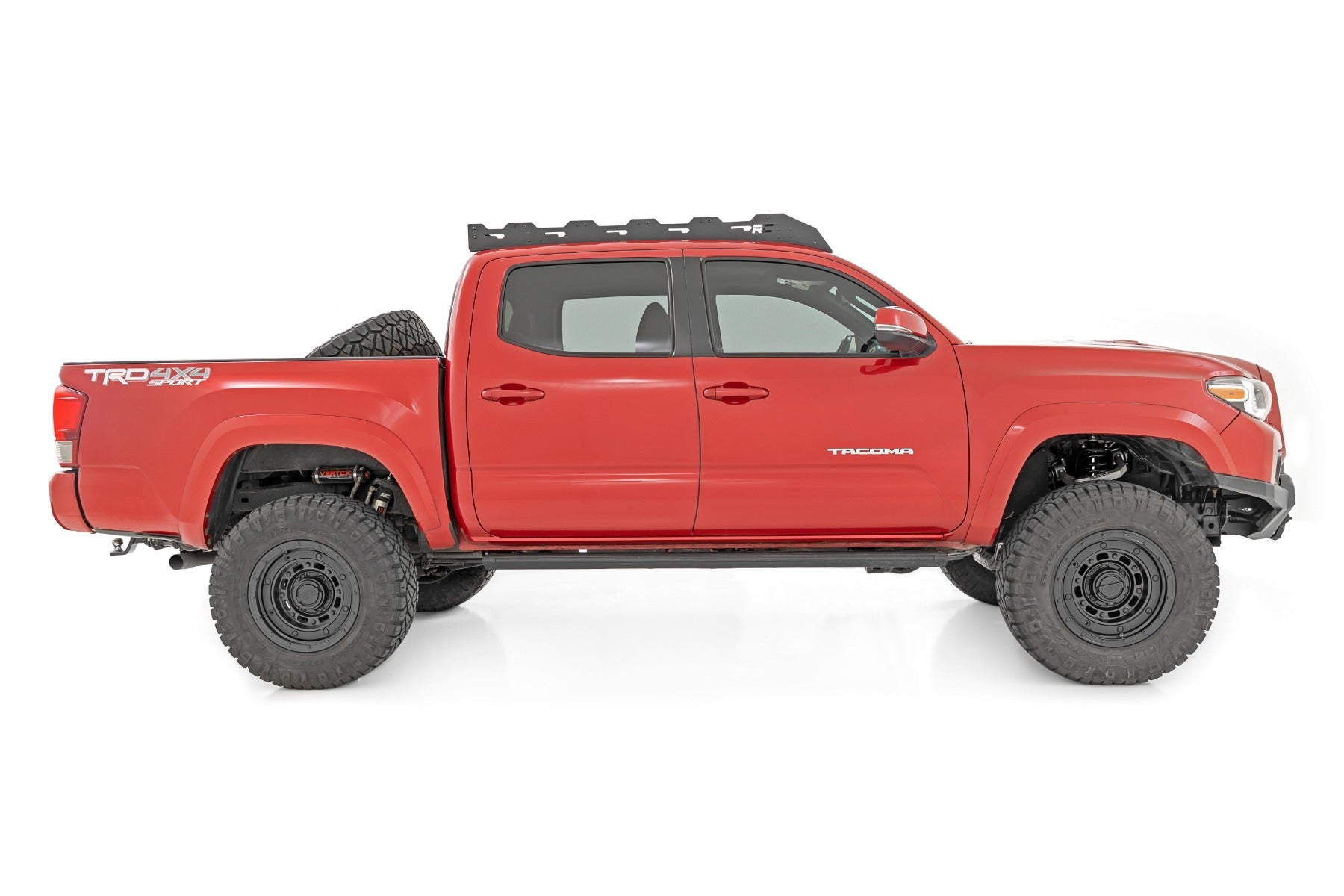 Rough Country Low Profile LED Roof Rack for 2005-2023 Toyota Tacoma 2WD / 4WD
