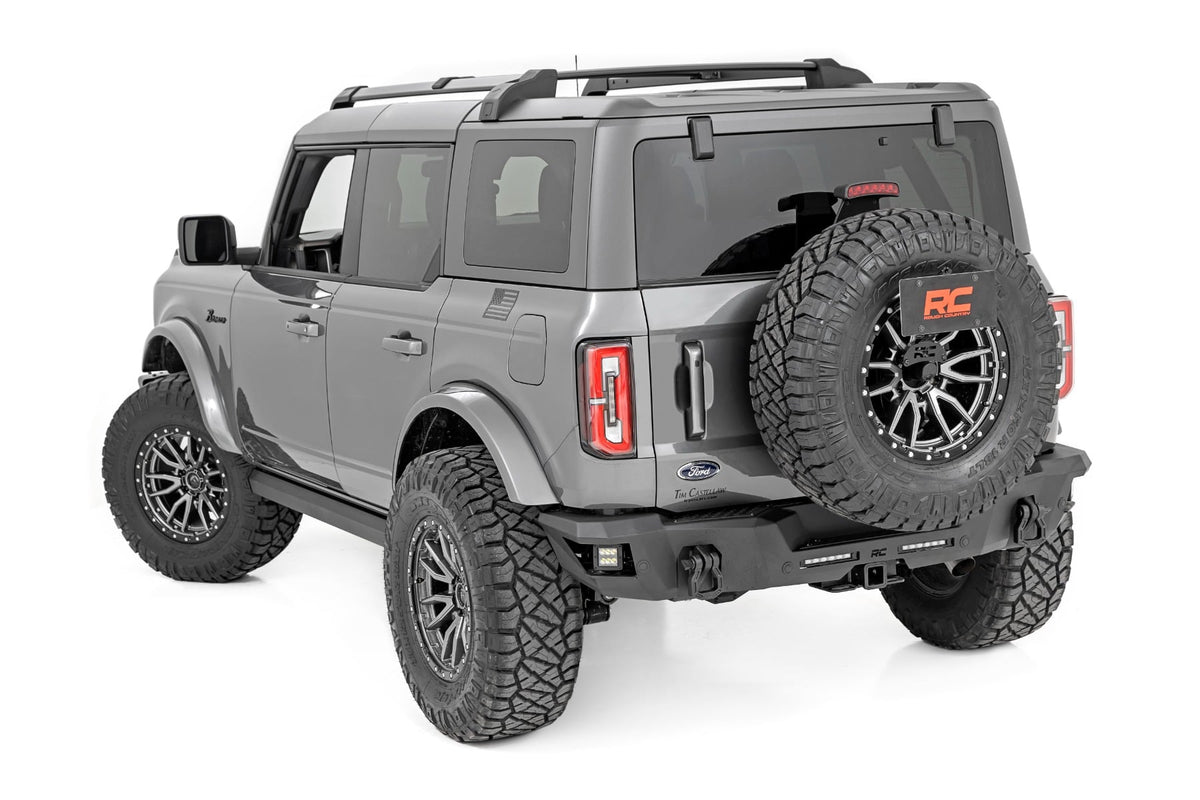 Rear Bumper | Black Series LED | 6" Pair | Slim Line | | Ford Bronco (21-26)