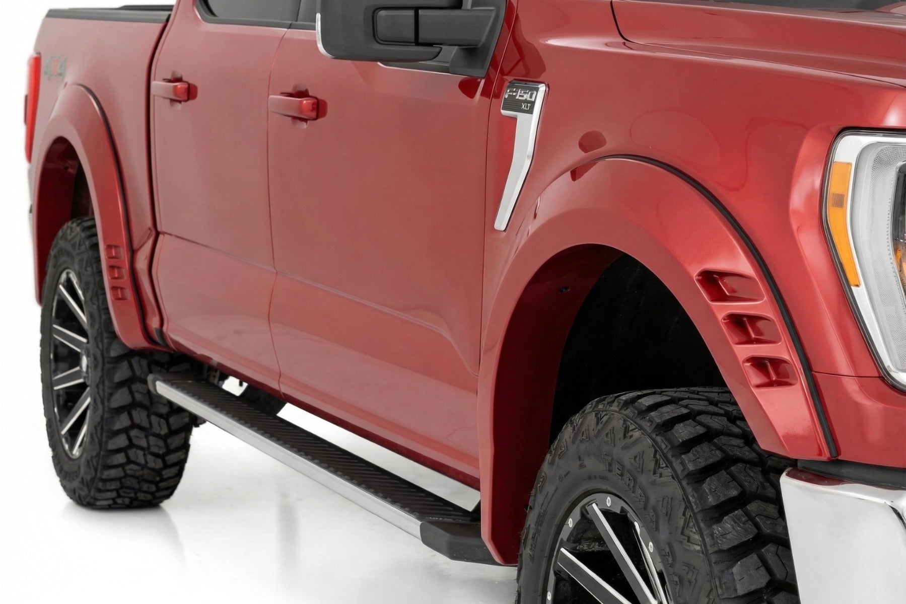 SF1 Fender Flares | EA Hot Pepper Red | Ford F-150 2WD/4WD (2021-2026)